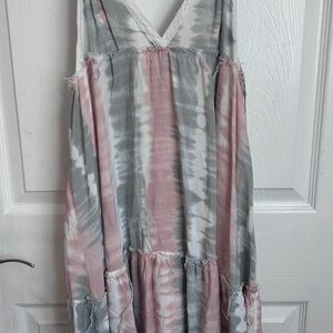 Tie-Dye Sleeveless Dress